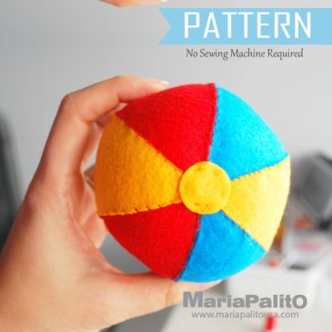 How to Make a Felt Ball Pattern – Free Pattern