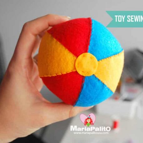 Balloon Ball Toy Pattern, Felt Ball Pattern, Colorful Baby Ball Pattern,  Instant Download A1096