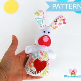 Bunny Toy Sewing Pattern A801