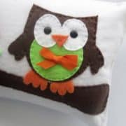 Owl Pillow Pattern,  Owl Pillow, Sewing Pattern, Baby Owl Pillow Pattern, Pdf Pattern, Felt Pillow,  Craft Project A874